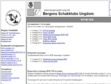 Tablet Screenshot of bergensjakk-ung.net